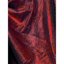 Sparkle Stretch Fabric - Red