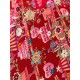 So Cute Printed Cotton - Cake Red