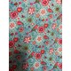 So Cute Printed Cotton - Parakeet Aqua