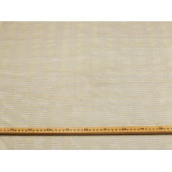 Silk Transparent Stripe - Gold