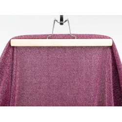 Glitter Jersey - Old Pink on Black