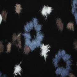 Wool Boucle Fabric - Flakes Jeans