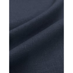 Linen Fabric - Midnight bleu