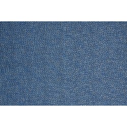 Coarse Textured Fabric - Multicolor Cobalt