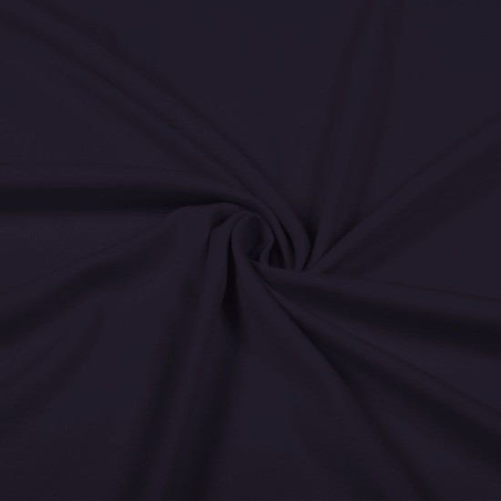 Interlockjersey (100% CO) - Dunkles violett