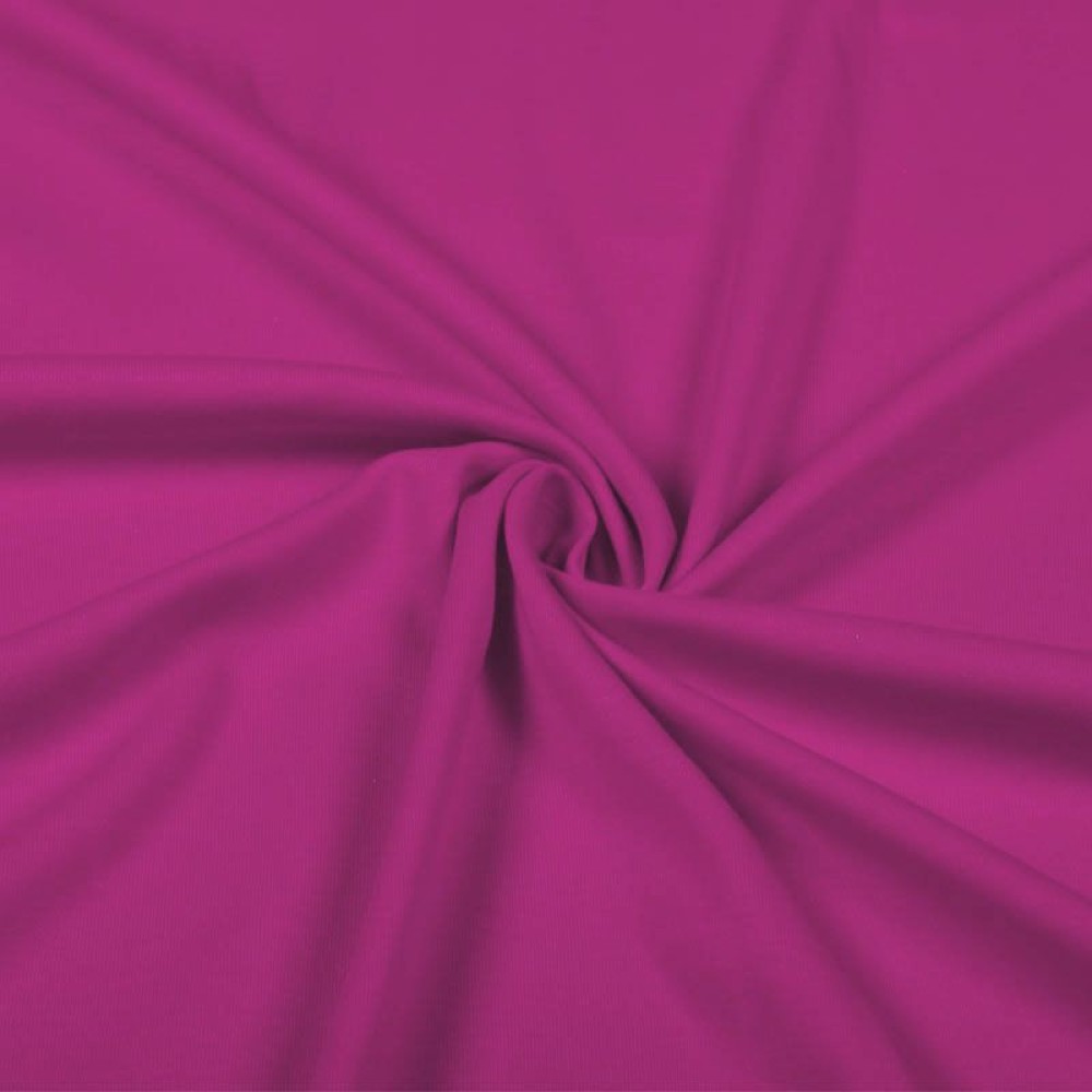 Interlockjersey (100 CO) - Fuchsia | The fabric baron