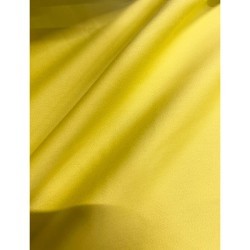 Satin Cotton Stretch Neon Yellow