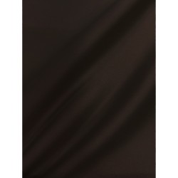 Satin Cotton Stretch Dark Brown