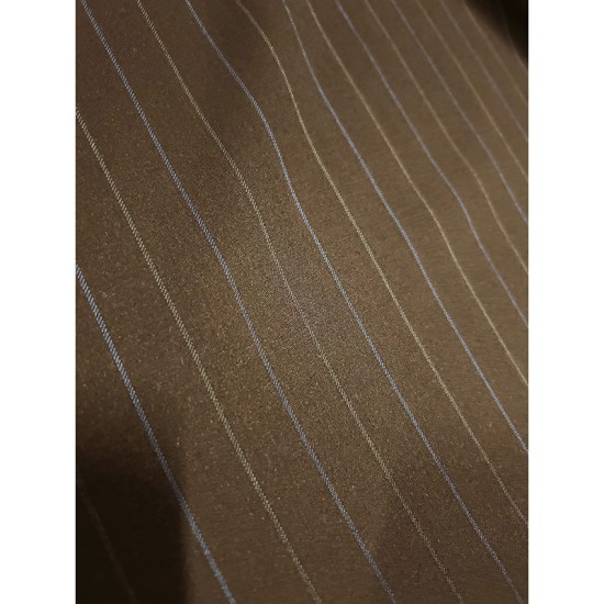 Stripes (Stretch) - Str2Cm Brun Gr Bl