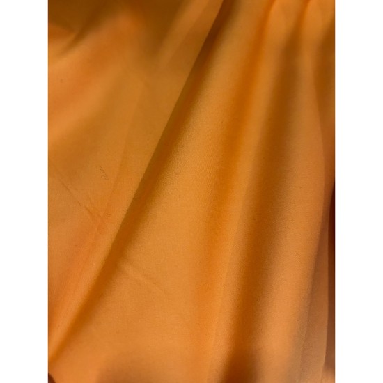 Satin Cotton Stretch - Orange