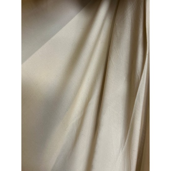 Satin Cotton Stretch - Golden beige