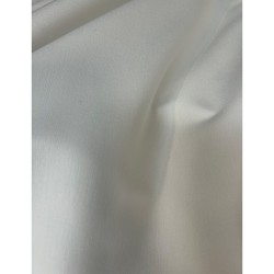 Satin Cotton Stretch - White