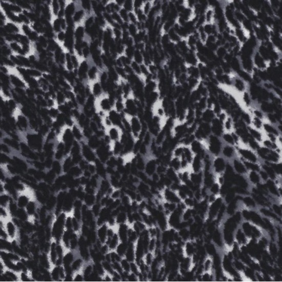 Jersey Fabric - Leopard Grey