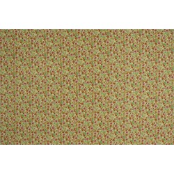 Children's Fabric - Field Flowers Lime