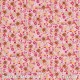 Kinderstof - Veld bloemen roze