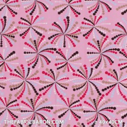 Children's Fabric - Firework Pink