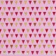 Children's Fabric - Flags Pink