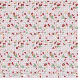 Children's Fabric - Ginghams Cherry Pink