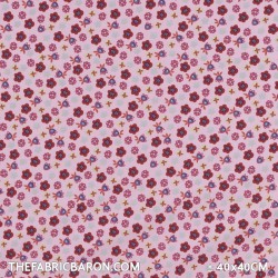 Children's Fabric - Little Flower Pink