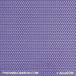 Kinder Stoff - Kleine Blumenmotiv Purple Violett