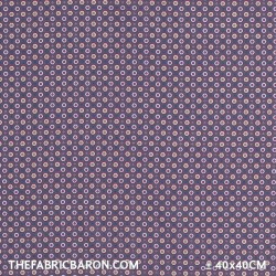 Tissu Pour Enfants - Retrofabric gris Fuchsia
