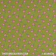 Children's Fabric - Roses Lime