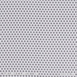 Children's Fabric - Starflower White Grey