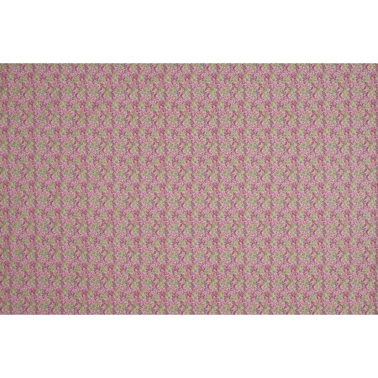 Children's Fabric - Branch With Flowers Pink