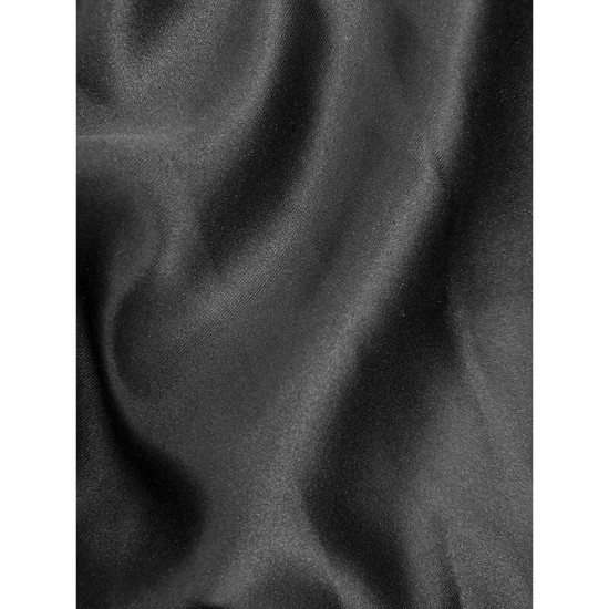 Blackout Curtain Fabric - Black