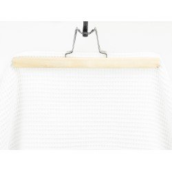 Waffle cotton - White
