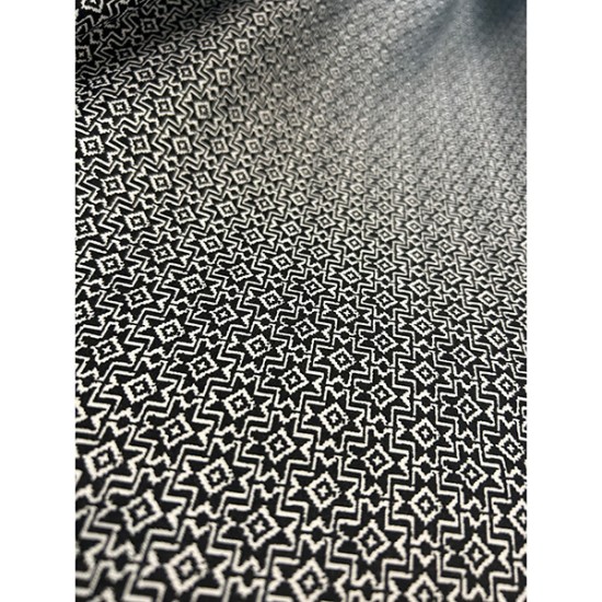 Jersey gedruckt glatt - Zebra abstrakt schwarz weiß