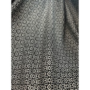 Jersey gedruckt glatt - Zebra abstrakt schwarz weiß