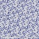 Jersey Printed Smooth - Hearts Delft Blue