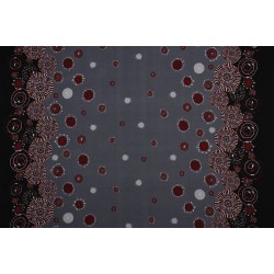 Jersey Printed Smooth - Skirt Grey Red Sphere