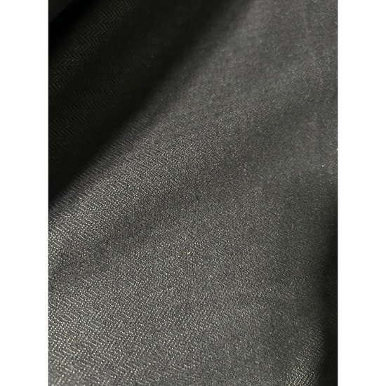 Linen Wool Herringbone - Antracit