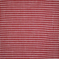 Gingham - Red 2mm