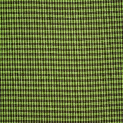 Gingham - Brown / Lime 2mm