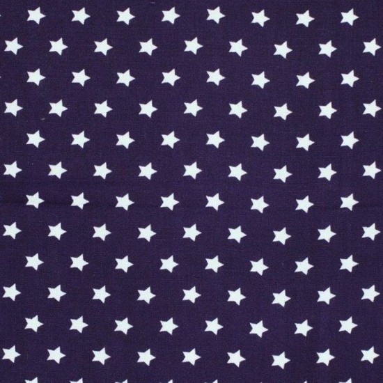 Sterne-Gewebe - 9 mm Violett