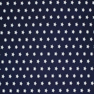 Tissu étoile - Marine 9 mm