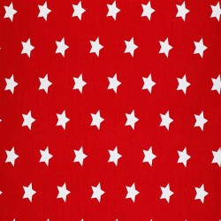 Star Fabric - Red 20 mm