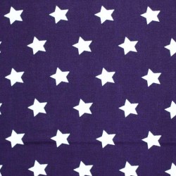 Star Fabric - Purple 20 mm