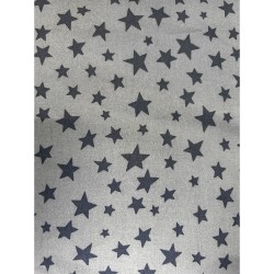 Star Fabric - Grey 20 mm