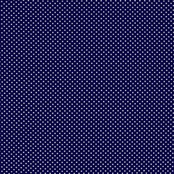 Polka Dot Fabric - Navy / White 2mm
