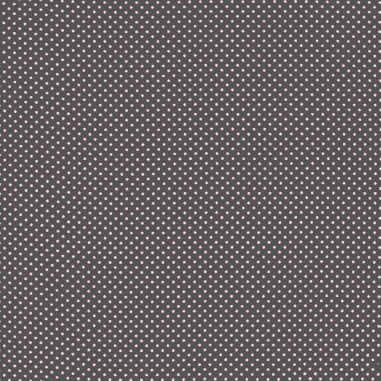 Polka Dot Fabric - Grey / Pink 2mm