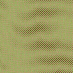 Polka Dot Stof - Lime / Fuchsia 2mm