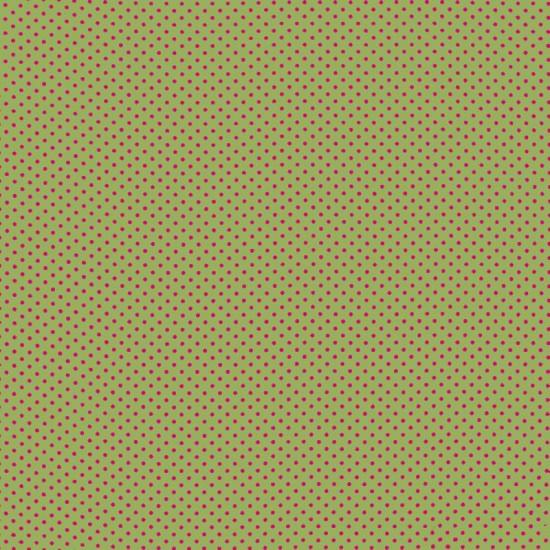 Polka Dot Fabric - Lime / Fuchsia 2mm