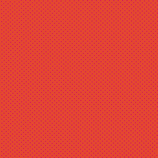 Polka Dot Fabric - Orange / Fuchsia 2mm