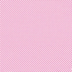 Polka Dot Fabric - Pink / Fuchsia 2mm