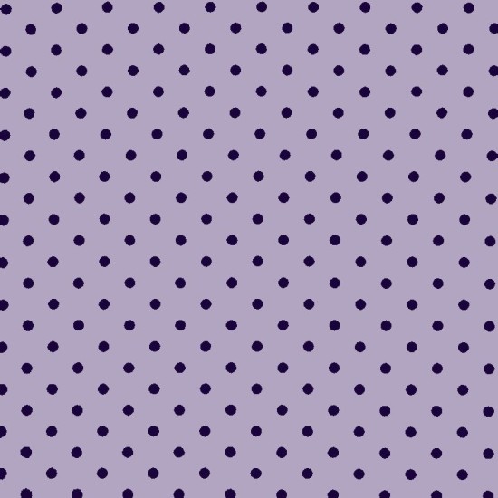 Polka Dot Fabric - Lilac / Purple 7mm