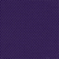Polka Dot Fabric - Purple / White 2mm